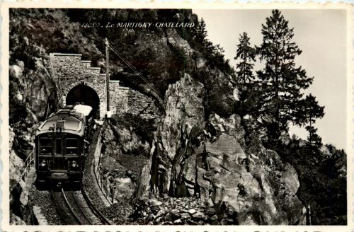 Martigny - Chatelard - Eisenbahn