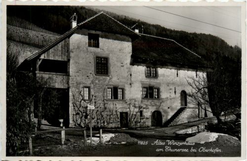 Oberhofen - Altes Winzerhaus am Thunersee