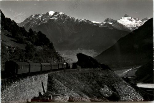 Lötschbergbahn bei Brig