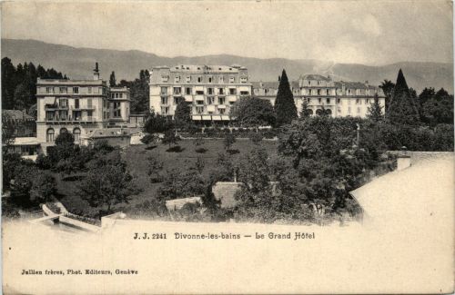 Divonne les boins - Le Grand Hotel