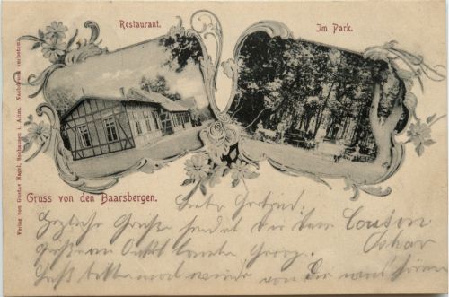 Gruss aus Baarsbergen - Restaurant im Park - Seehausen