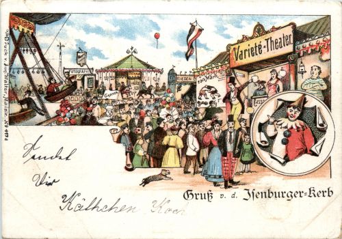 Isenburg Gruss von der Isenburger Kerb - Jahrmarkt