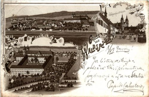 Gruss aus Waldsassen - Litho