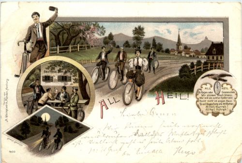All Heil Fahrrad - Litho