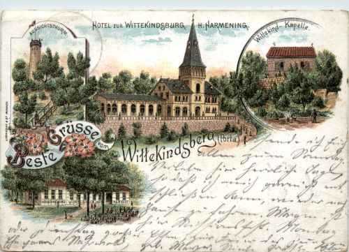 Beste Grüsse vom Wittekindsberg - Porta Westfalica
