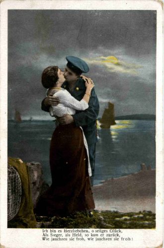 Herzliche Grüsse in der Kriegszeit aus Satteldorf