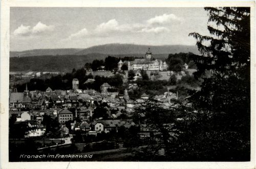Kronach im Frankenwald - Feldpost 3. Reich