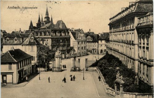 Ansbach - Schlossplatz