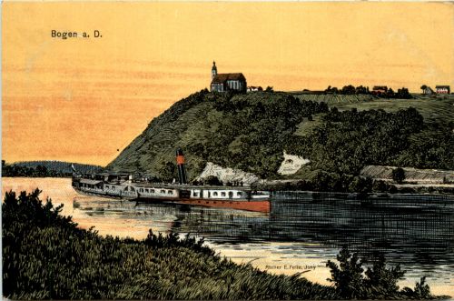 Bogen an der Donau - Künstlerkarte Felle