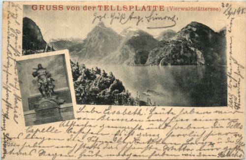 Gruss von der Tellsplatte