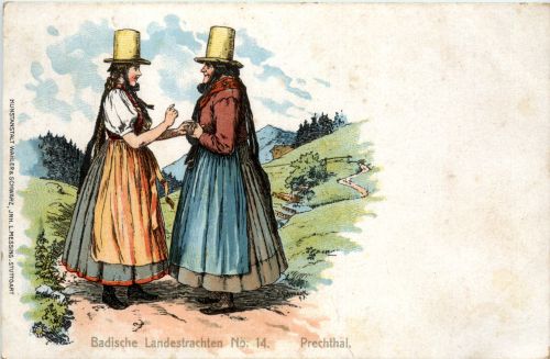 Badische Landestrachten - Prechthal - Elzach