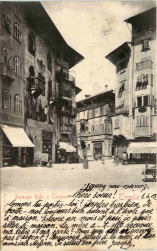 Trento - Palazzo Rohr e Cantone