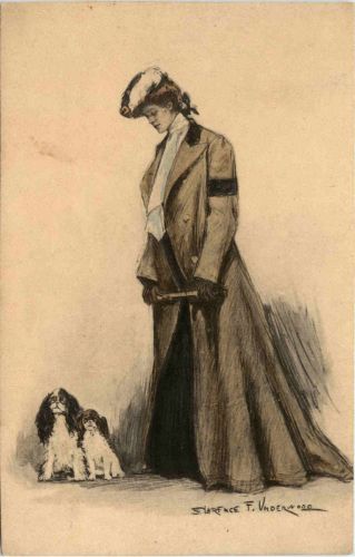 Künstlerkarte Clarence F. Underwood
