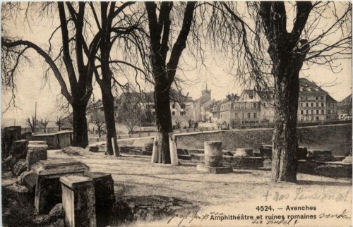 Avenches - Amphitheatre et ruines romaines