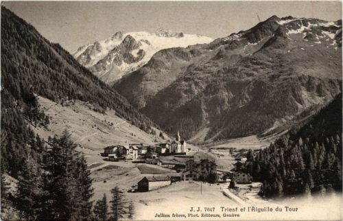 Trient et l Aiguille du Tour