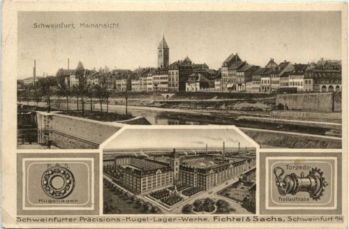 Schweinfurt - Präcisions Kugel Lager Werke