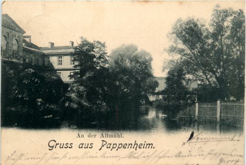 Gruss aus Pappenheim - An der Altmühl