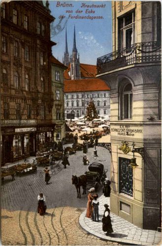 Brünn - Krautmarkt - Brno