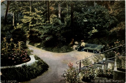 Bad Lausigk - Motiv aus dem Kurpark