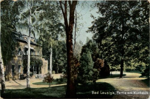 Bad Lausigk - Partie am Kurhaus