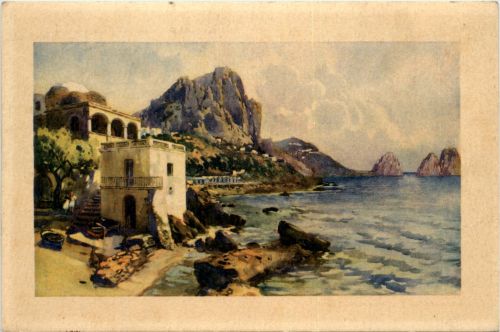 Capri - Marina piccola e i Faraglioni