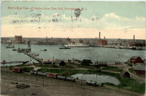 Providence - Harbor from Fort Hill