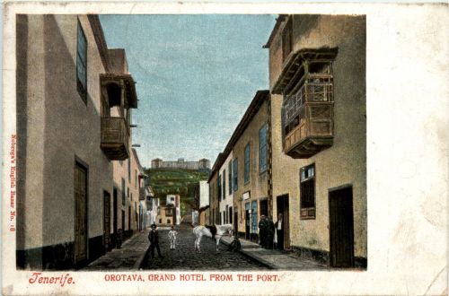 Tenerife Orotava - Grand Hotel from the Port