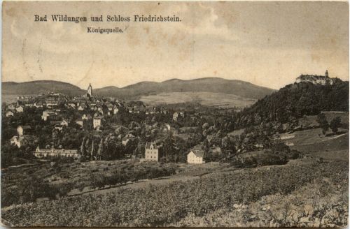 Bad Wildungen, Schloss Friedrichstein, Königsquelle