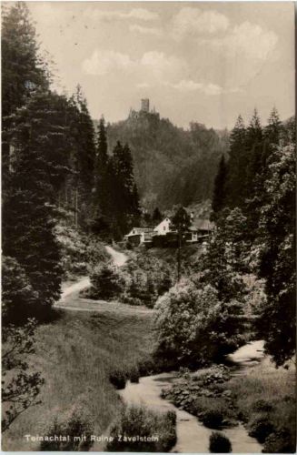 Teinachtal mit Ruine Zavelstein