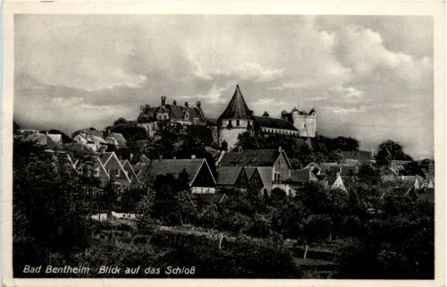 Bad Bentheim, Blick auf das Schloss