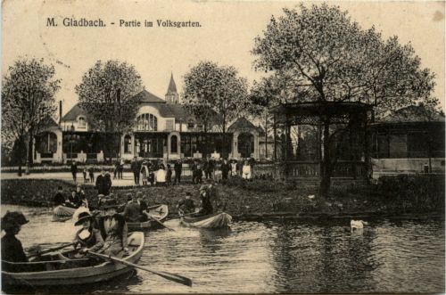 Möchengladbach, Partie im Volksgarten