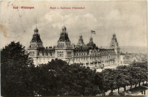 Bad Wildungen, Hotel und Badehaus Fürstenhof
