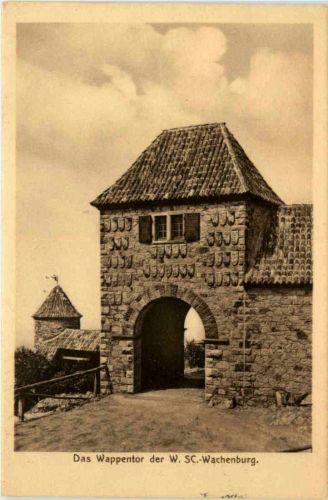 Das Wappentor der W. SC.-Wachenburg