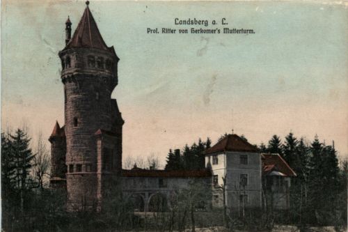 Landsberg a. L., Prof. Ritter von Herkomers Mutterturm