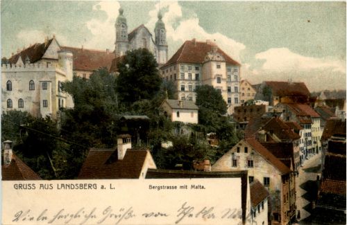 Landsberg, Bergstrasse mit Malta