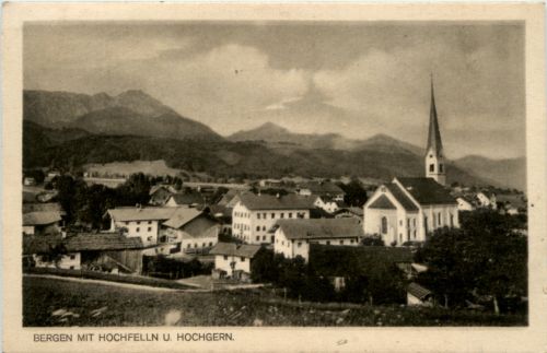 Bergen mit Hochfelln u. Hochgern
