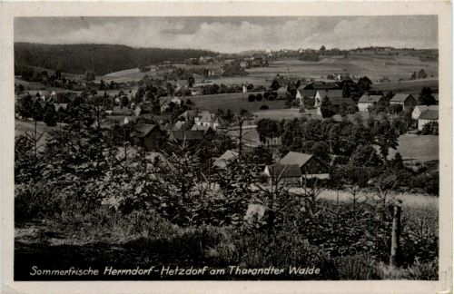 Sommerfrische Herrndorf-Hetzdorf am Tharandter Walde