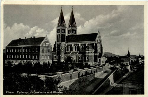 Cham, Redemptoristenkirche und Kloster