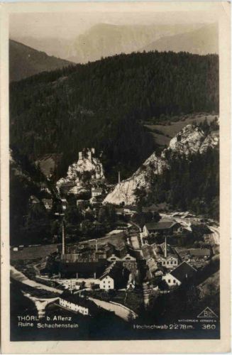 Thörl bei Aflenz, Ruine Schachenstein