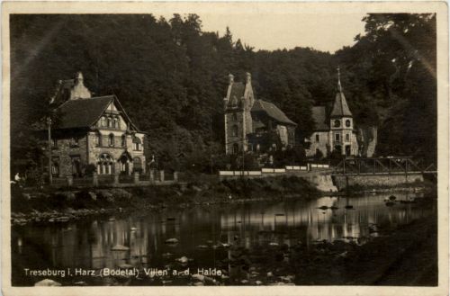 Treseburg i. Harz, Villen a.d. halde