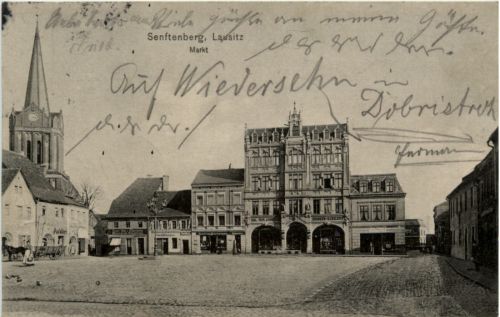 Senftenberg, Lausitz, Markt