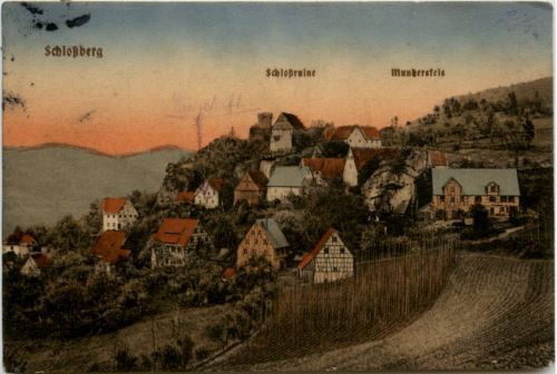 Schlossberg, Schlossruine, bei Schnaittach