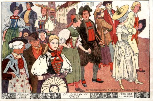 Vevey 1905 - Fete des Vignerons