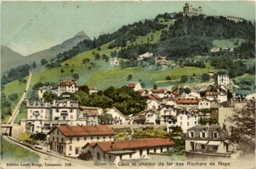 Glion-Caux et chemin de fer