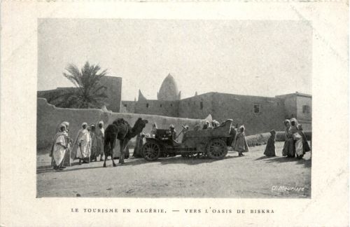 Vers l Oasis de Biskra