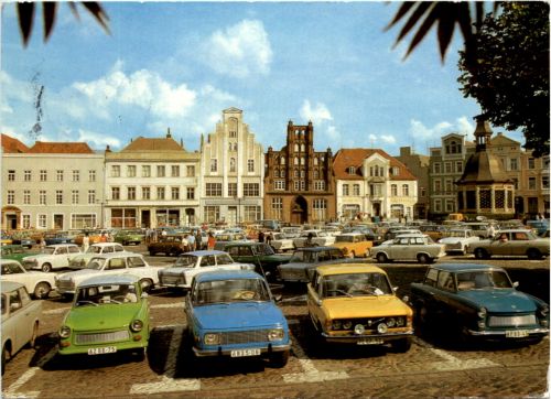Wismar - Markt- Trabi