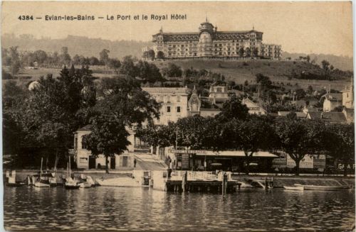 Evian les Bains - Le port