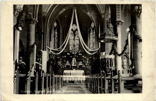 Arolsen - Inneres der kath. Kirche