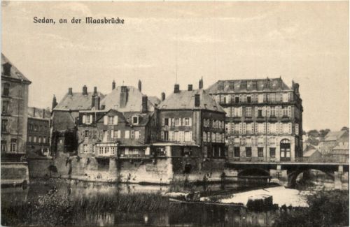 Sedan - an der Maasbrücke