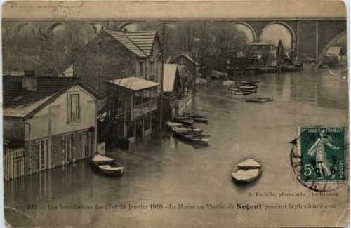 Nogent - Les Inondations de 1910